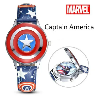 Marvel Comics Captain America Marvel s The Avengers cartoon boy child student flip Captain America shield