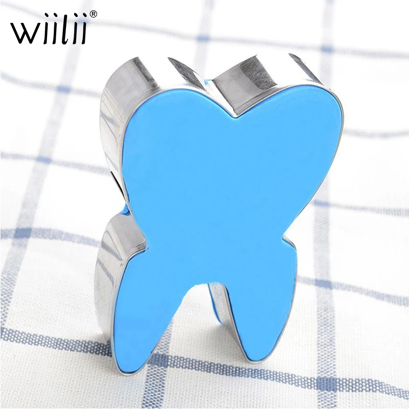 

Cute 3D Tooth Shape Cookie Cutter Stainless Steel Biscuit Tools Baking Cookies Molds Cake Decorating Tool