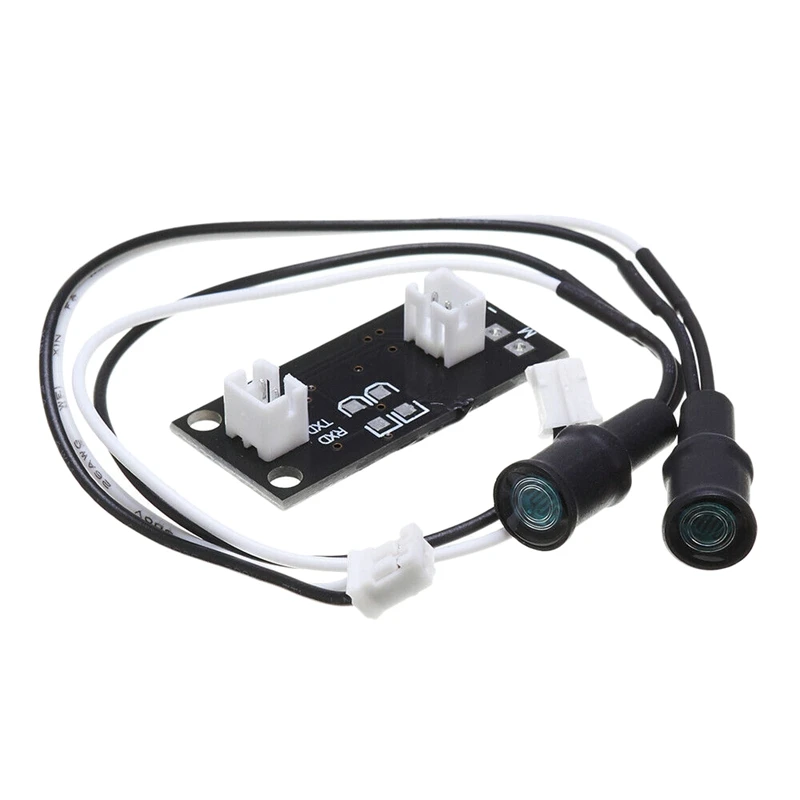 Dc 5-5.5V Single Axis Light Source Track Sensor Solar Energy Panel Tracking Sensor Module Automatic Circuit Board With Probe - Цвет: Black