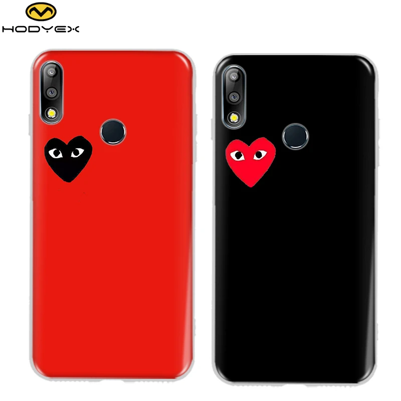 

Love CDG Play Comme des Garcons Soft TPU Protect cover case ASUS Zenfone Max Pro M2 ZB631KL ZB633KL Phone cases