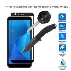 Tempered Glass For Asus Zenfone Max Plus M1 Case Screen Protector For Asus Zenfone Max Plus M1 ZB570TL X018D X018DC Cover Film