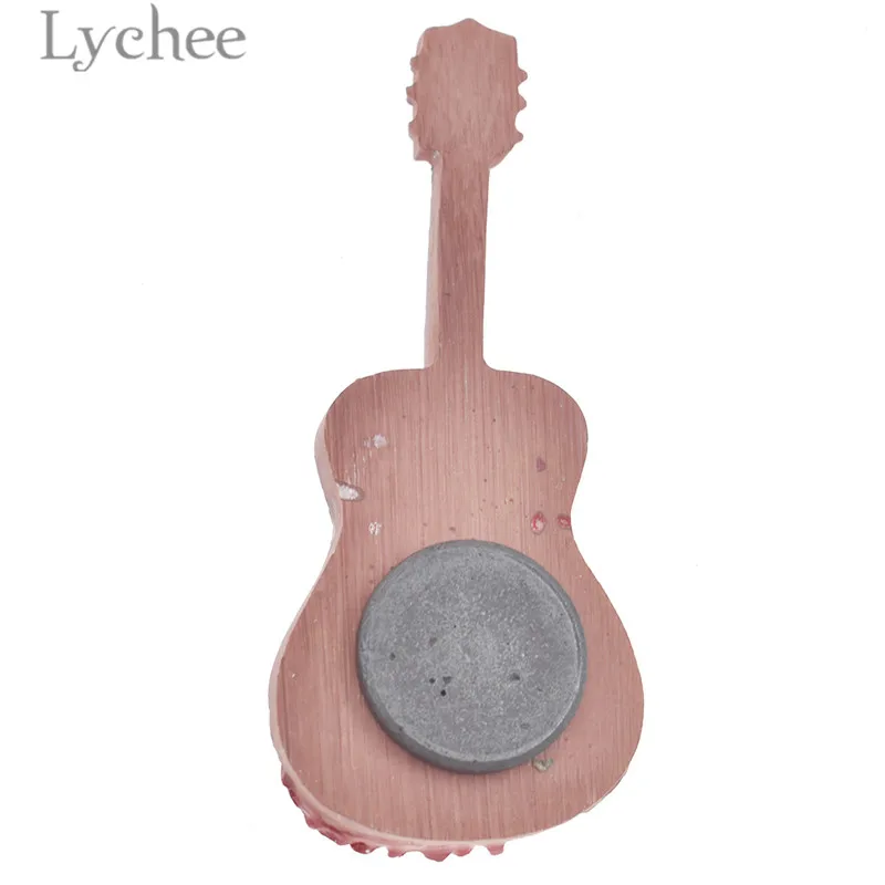 Магнит на холодильник Lychee Life креативная гитара из полимера 3d магнит