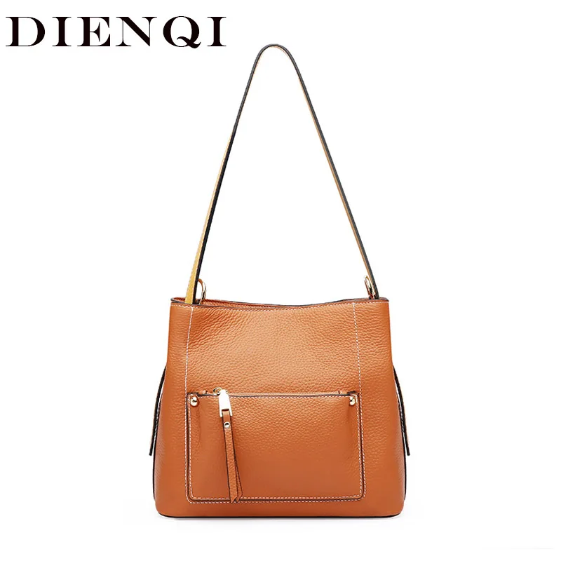 Фото DIENQI женские сумки из натуральной кожи роскошные дизайнерские от известного