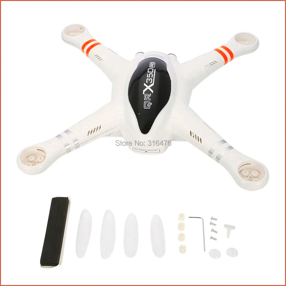 Walkera QR X350 Pro RC Quadcopter Spare Parts Body QR X350 PRO Z 02 +Free Shippingqr readerqr