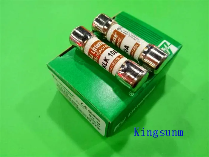 Free Shipping 10pcs Klk 10 Fuse 10x38 10a Littelfuse 600vac In