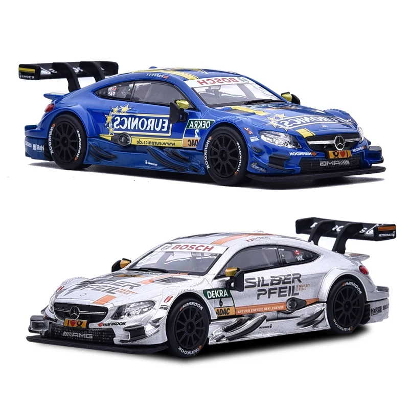 RMZ городской автомобиль benz 1:43 весы литая под давлением игрушка модель DTM C Class AMG