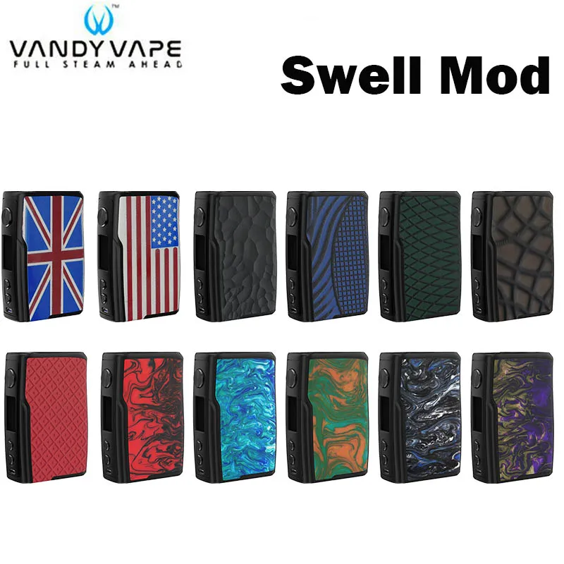 Vandy Vape Swell Mod бокс мод 188 Вт питание от двух аккумуляторов 18650 подходит для