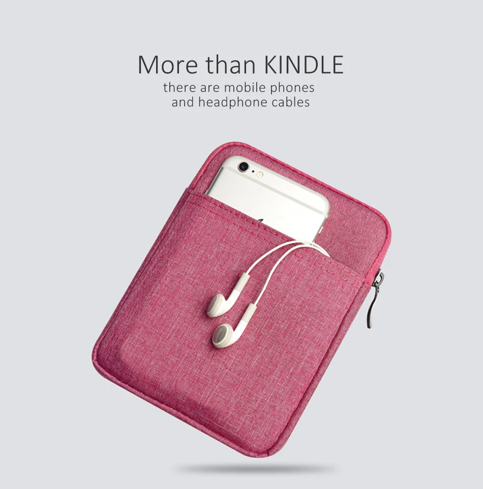 Cotton Shockproof 6 inch Tablet Sleeve Bag Cover Funda For Amazon Kindle Paperwhite123 Protective Pouch Thick Case Shell Capa (6)
