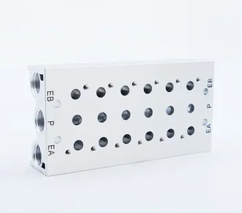 

SY3120-3000 Solenoid Valves Air Exhaust Manifold SS5Y3- 2F/3F/4F/5F/6F/7F Pneumatic Base Valve Station With Gaskets