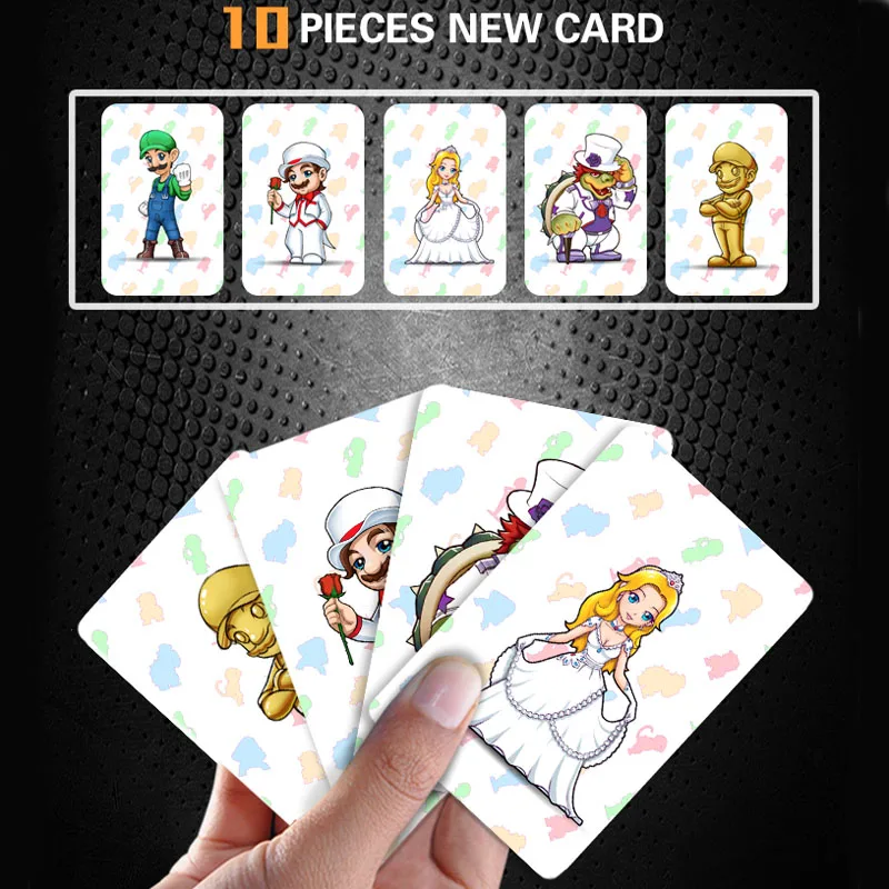 

Latest Data NEW 10 pieces / lot Ntag215 Printed NFC Card Written by Tagmo Work For NS Switch Game