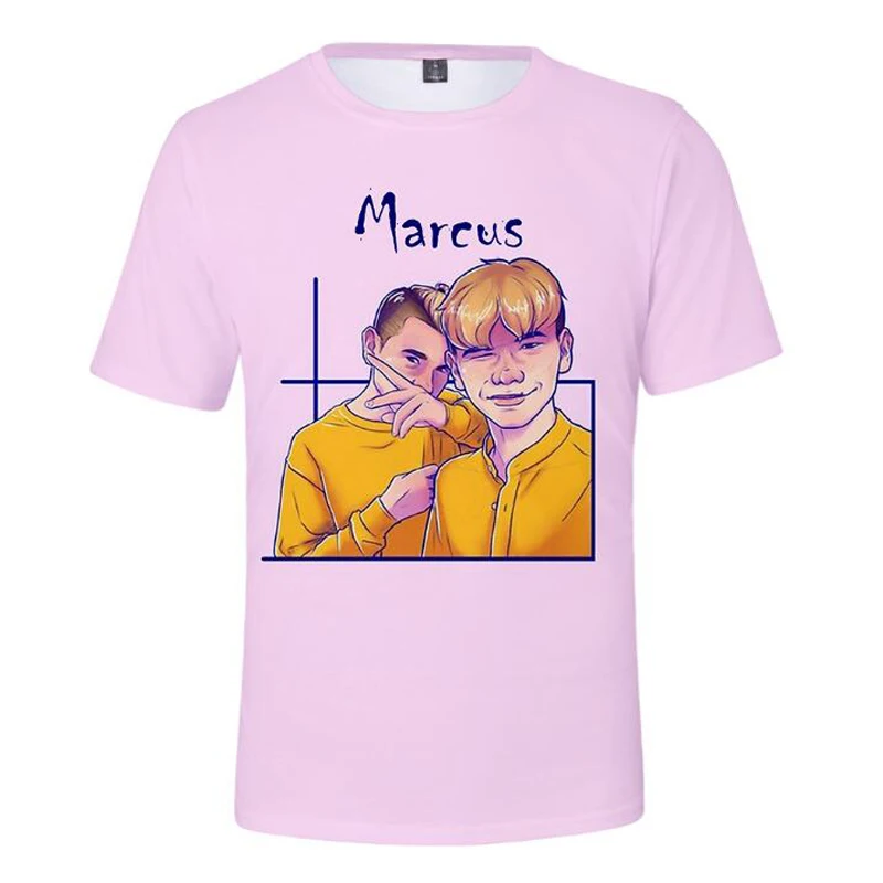 Женская футболка модная Маркус Мартинус 3D принт хипстер забавная футболка Летняя Повседневная Уличная Хип-Хоп Мужская футболка Женские топы - Цвет: 012
