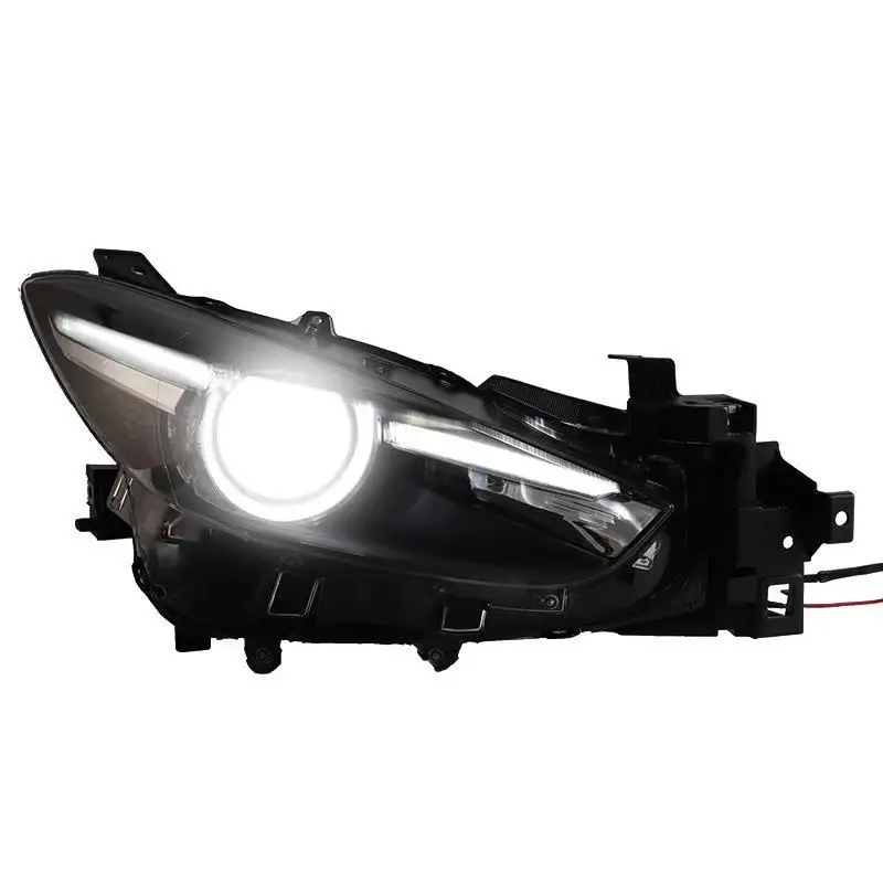 

Styling Daytime Running Drl Luces Led Para Auto Assessoires Car Lighting Headlights Front Fog Rear Lights For Mazda Axela