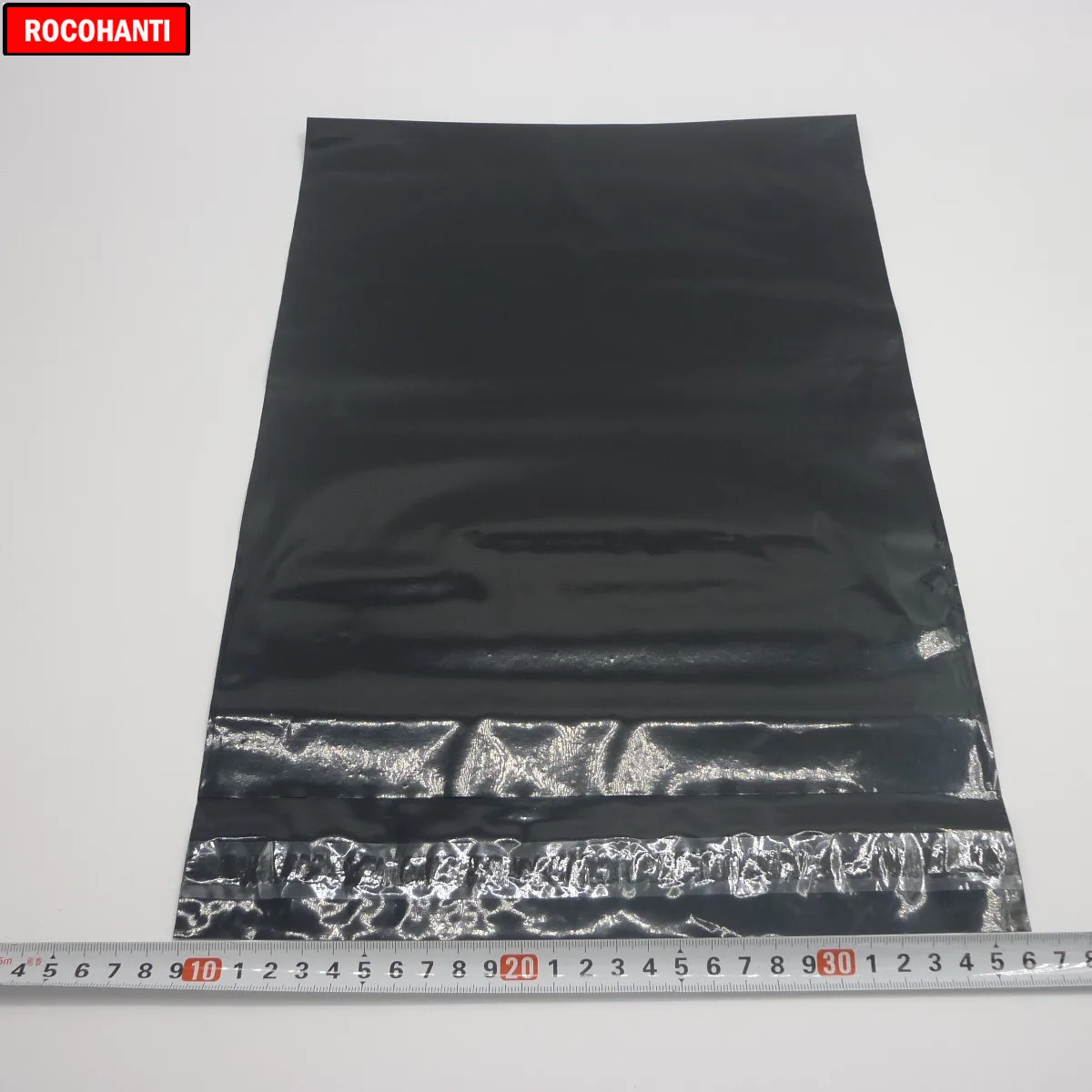 100x напечатанный на заказ пластиковый пакет для почтовых отправлений несущей сумки глянцевые черные полиэтиленовые конверты хозяйственная сумка с вашим собственным логотипом