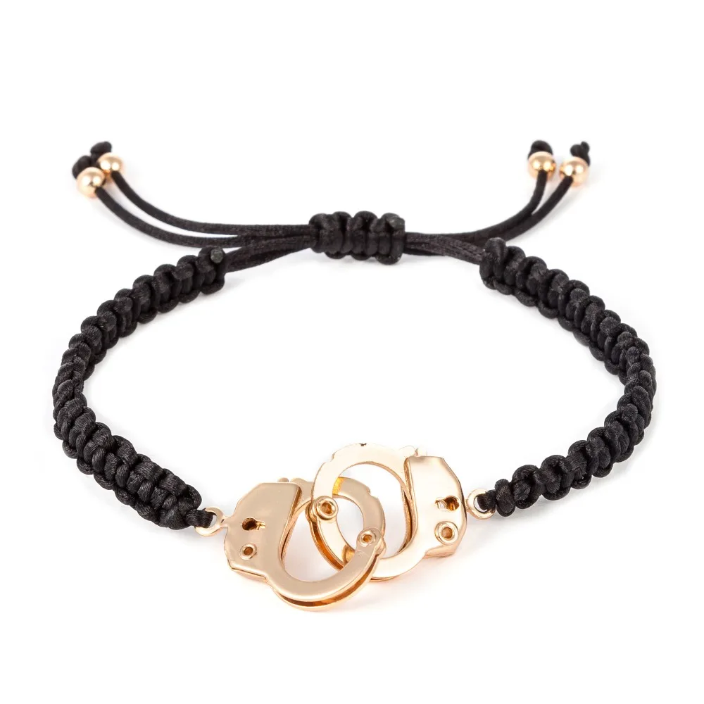 Aliexpress.com : Buy New arrival Handmade Handcuffs Bracelet In alloy ...