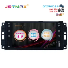 JSTMAX 7 Android 8 0 Car font b GPS b font Radio Player for Jeep Chrysler