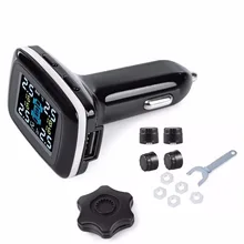 TP620 Professional Wireless Smart font b TPMS b font 12V Real Time Digital Tire Pressure Monitoring