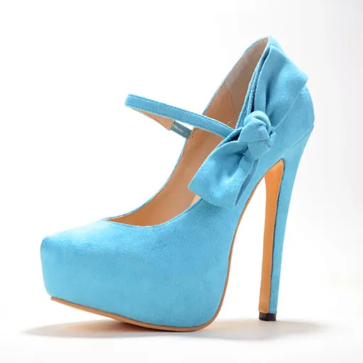 2015 Sweet Style Suede Leather font b Women s b font Stiletto Heel Pionted Toe Solid