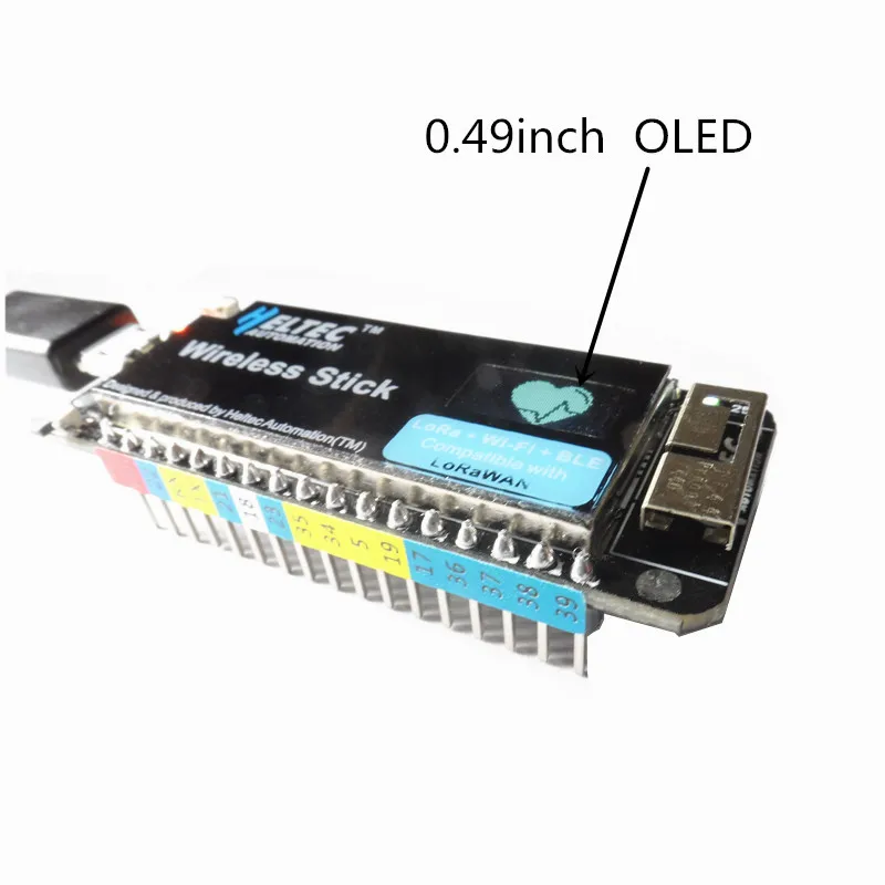 Heltec IOT Lora беспроводная карта расширения esp32 lora/wifi lora макетная плата с 0 49 дюймовым