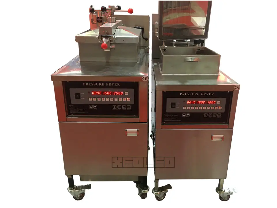 Gas computer pressure fryer (9)
