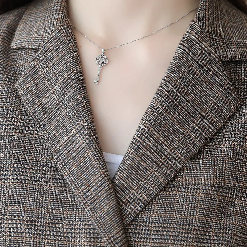 Fashion 2018 New Business Pant Suits Set Blazers Formal Women OL Elegant Plaid 2 Piece Sets Uniform Jackets Set / High Quality Fashion 2018 New Business Pant Suits Set Blazers Formal Women OL Elegant Plaid 2 Piece Sets Uniform Jackets Set / High Quality