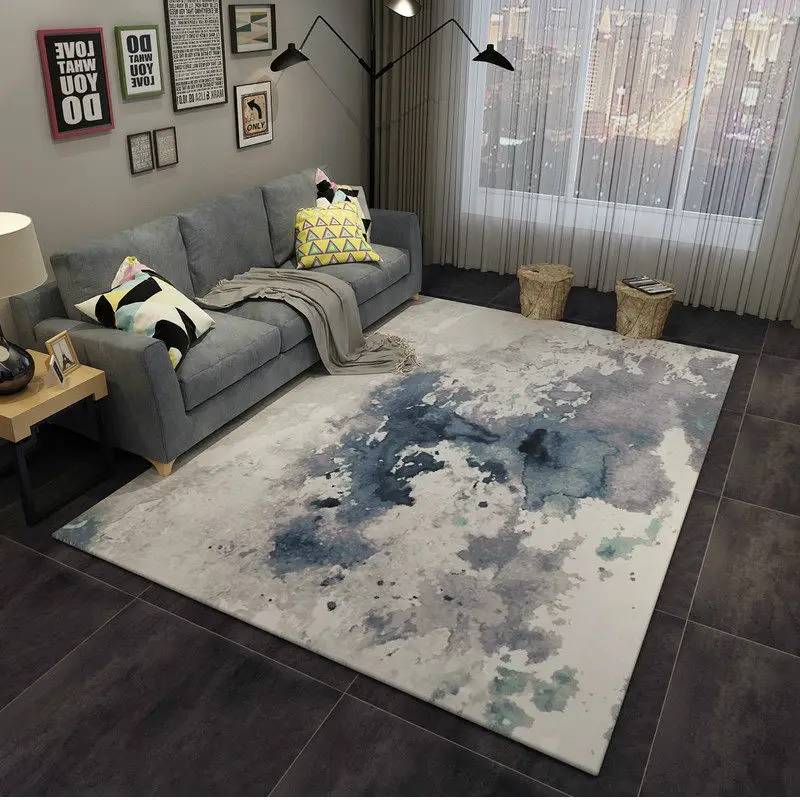  Abstract Ink Modern Carpets For Living Room Home Decor Carpet Bedroom Sofa Coffee Table Rug Soft St - 32859670136