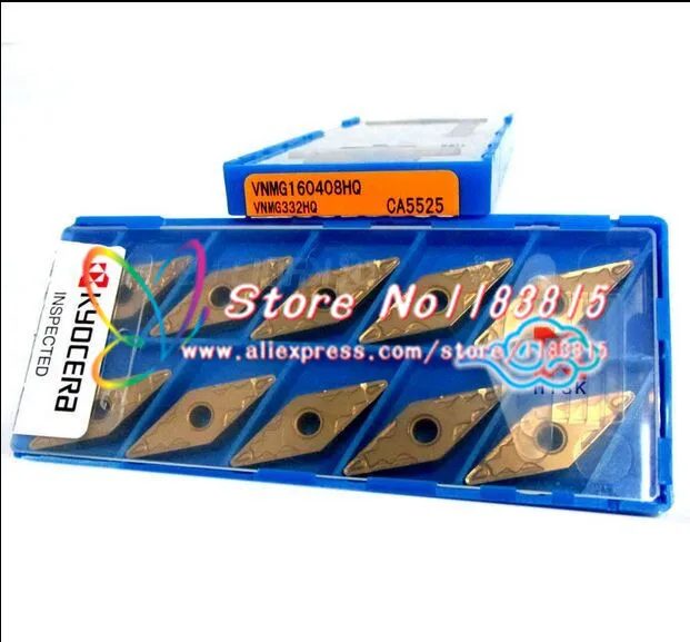 VNMG160408 HQ CA5525, KYOCERA carbide tip Lathe, Insert the lather