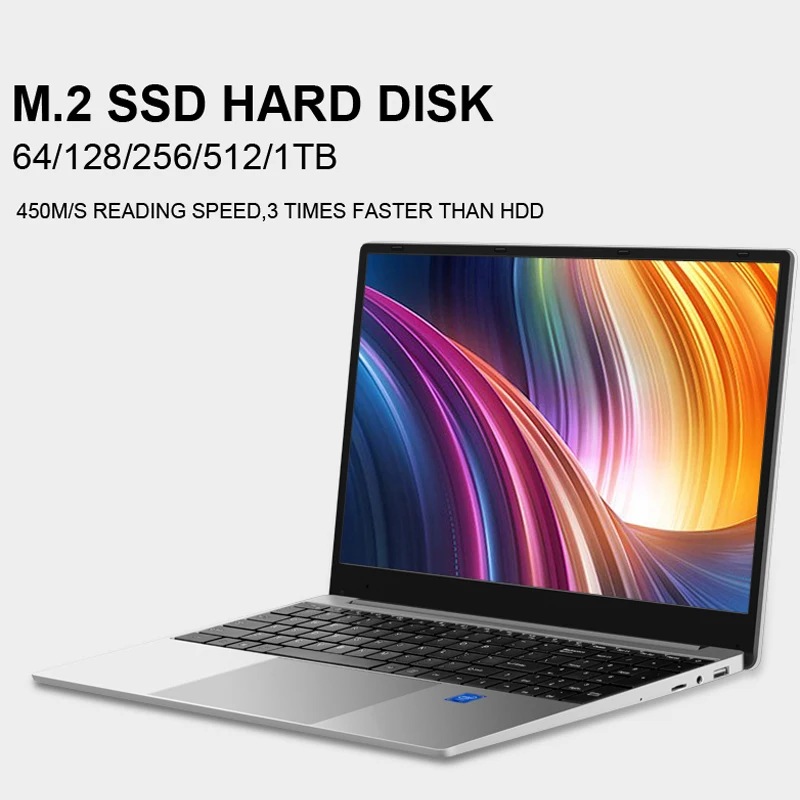 15,6 inch 8G Оперативная память 64/128/256/512/1 ТБ SSD ноутбук с цифровая клавиатура Тетрадь компьютер Intel J3160 QUAD CORE Win 10 OS ультрабук