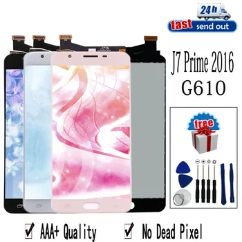

G610 LCD for SAMSUNG Galaxy J7 Prime 2016 G610 LCD Display G610F G610H Touch Screen Tested Digitizer Assembly
