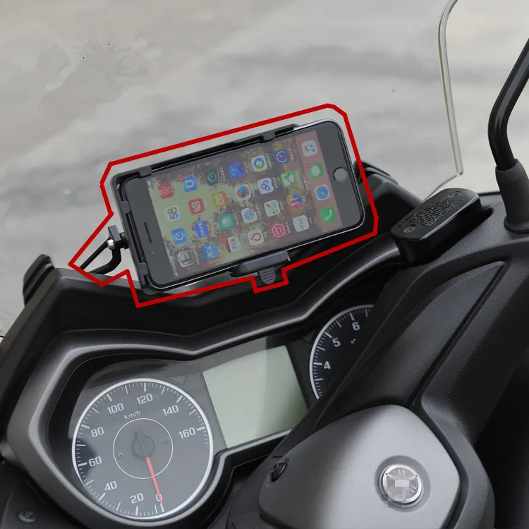 

MOTOROLA mobile GPS navigation station frame plate bracket for yamaha XMAX300 XMAX 300