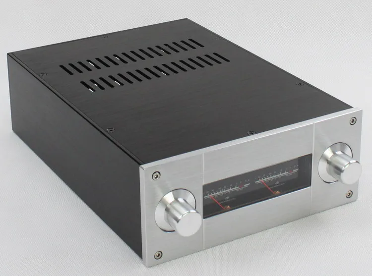 WA53 VU Meter Full aluminum preamplifier chassis/AMP case Enclosure