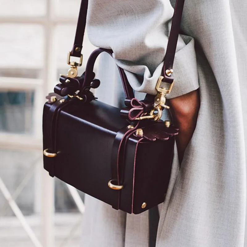 Сумка на плечо с заклепками женская кожаная сумка плечо|leather shoulder bag|fashion bagsshoulder bags