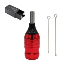 27 мм красная алюминиевая ручка из сплава трубки картридж насадки для тату татуировки трубки для картриджей иглы татуировки