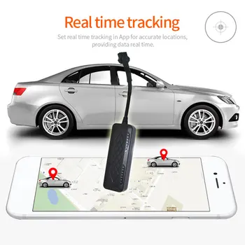 

Vehemo Black for Tracker Alarm Auto Anti Theft SMS Positioning APP Query GPS Locator Motorcycle