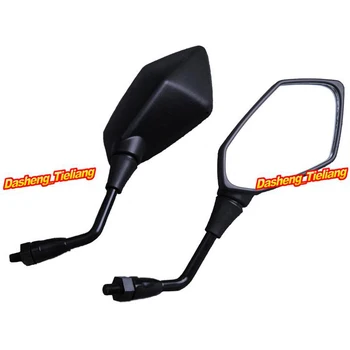

Motorbike Rear View Side Mirrors Wing Rearview Mirrors For Kawasaki ER6N Z750 Z1000 All Year Left Right Motorbike Spare Parts