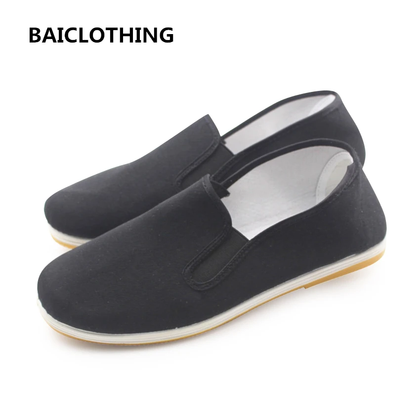

BAICLOTHING women spring and summer work shoes lady black hotel black shoes female round toe slip on shoes zapatos de murjer