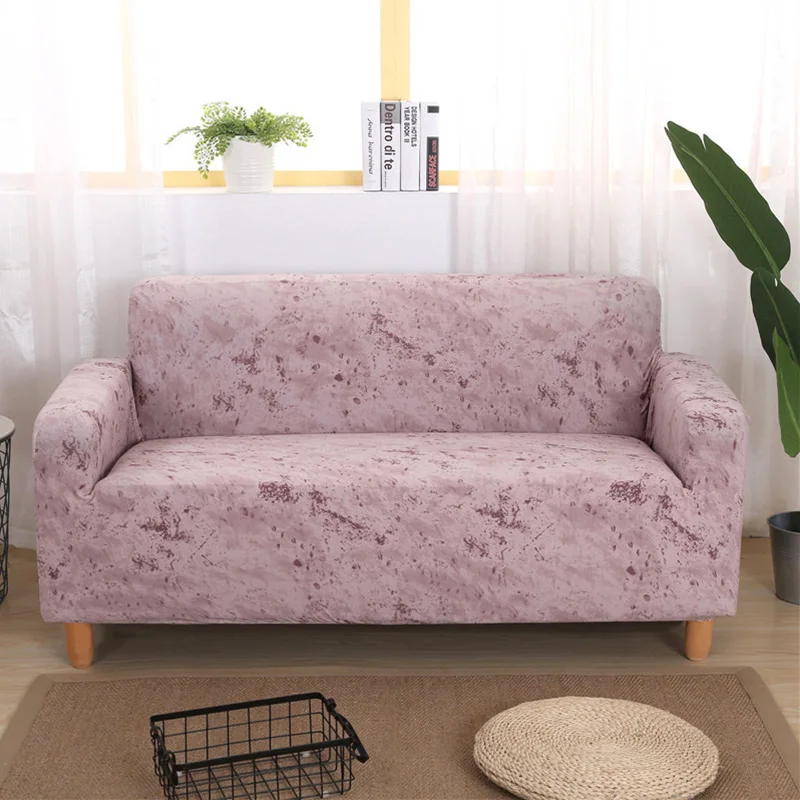 Coqueena™ универсальный натяжной чехол на диван чехол на угловой диван и 1/2/3/4-хместный, Брызги чернила, новы,еврочехолы на диване, декор для домашнего интерьера - Цвет: 1