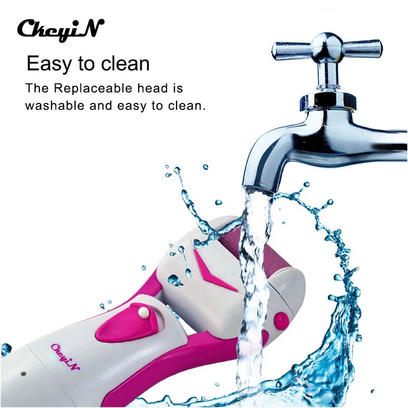 

Washable Electric Foot Care Tool Machine Hard Dry Dead Cuticle Skin Remover Rechargeable Feet File Exfoliator Pedicure Care Tool