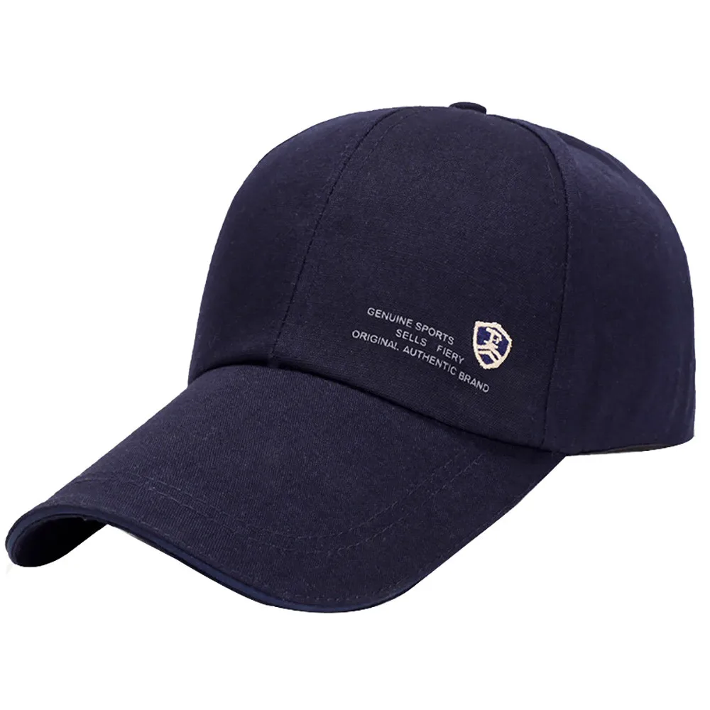 CHAMSGEND бейсболка модные шапки для женщин шляпа мужская кепка на выбор уличная шляпа от солнца для гольфа - Цвет: Navy
