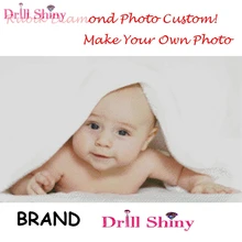 CNA DIY Фото Пользовательские 5D алмаз живопись личный Полный Круглый Rhinestone 3D крестом мозаика вышивка бисером Наборы