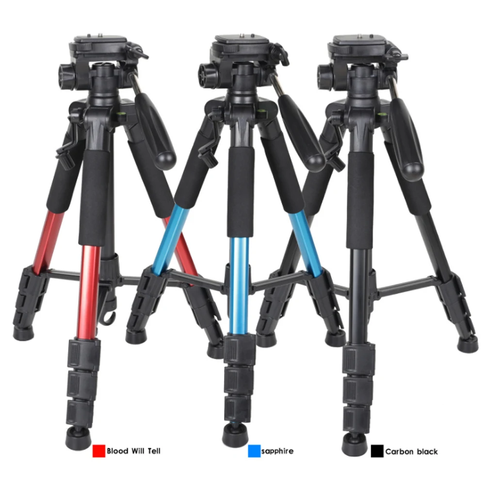 

Zomei Q111 Professional Portable Aluminium Travel Tripod with bag Camera Accessories Stand for Digital with Pan Head for Dslr 3C