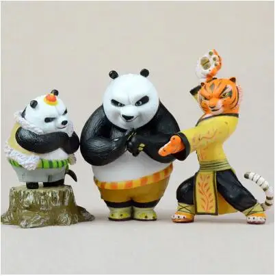 One Piece Movie KungFu Panda 3 Panda Action Figure Doll 