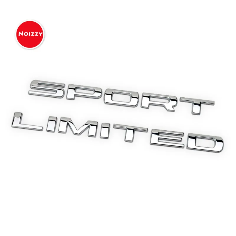 

Noizzy Sport Limited Car Stickers Fender Badge Auto Chrome Emblem Tuning for Jeep Renegade Grand Cherokee Wrangler JK Compass
