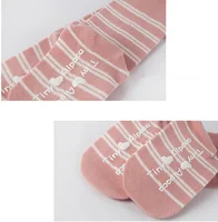 Kids Character Socks Anti Slip Cute Baby Socks Long Cotton Fox Cat Bear Boys Girls Leg Warmer Stripes Footwear Funny Animal 6