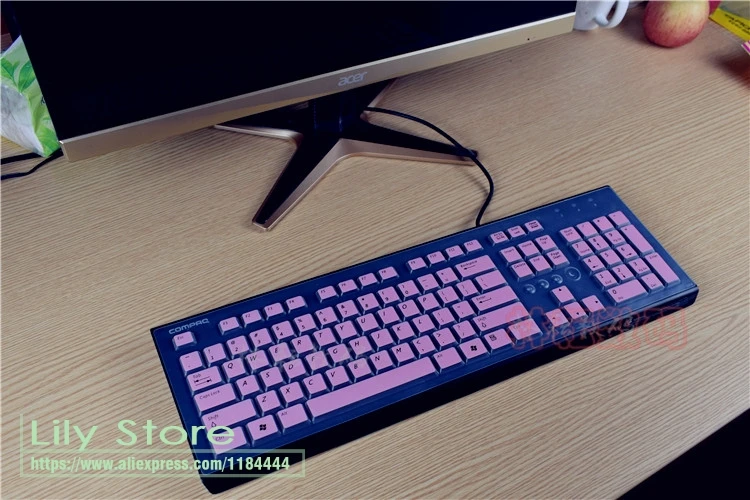 Для Hp Compaq acer Pr1101U Настольный ПК Чехлы для клавиатуры водонепроницаемый пылезащитный Прозрачный чехол для клавиатуры защитная кожа