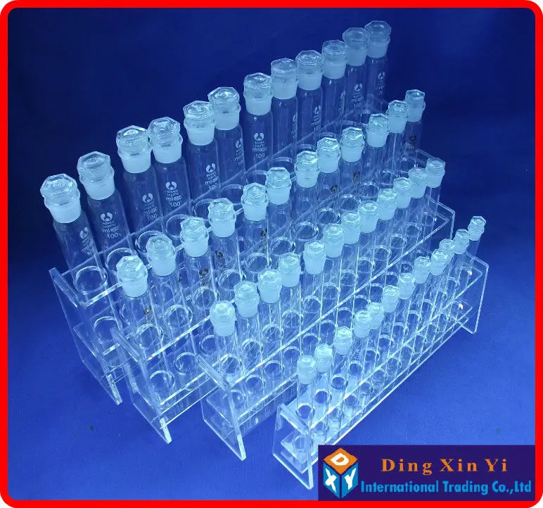 Лаборатория 100mlx12 высокое качество, органический стеклянный колориметрический трубный стеллаж, колориметрический органический стеклянный несслер трубный стеллаж