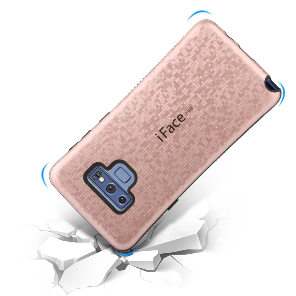 IFace Mall для Сань Син Galaxy Note 9 Heavy Duty мозаика Чехол ударопрочный чехол накладка