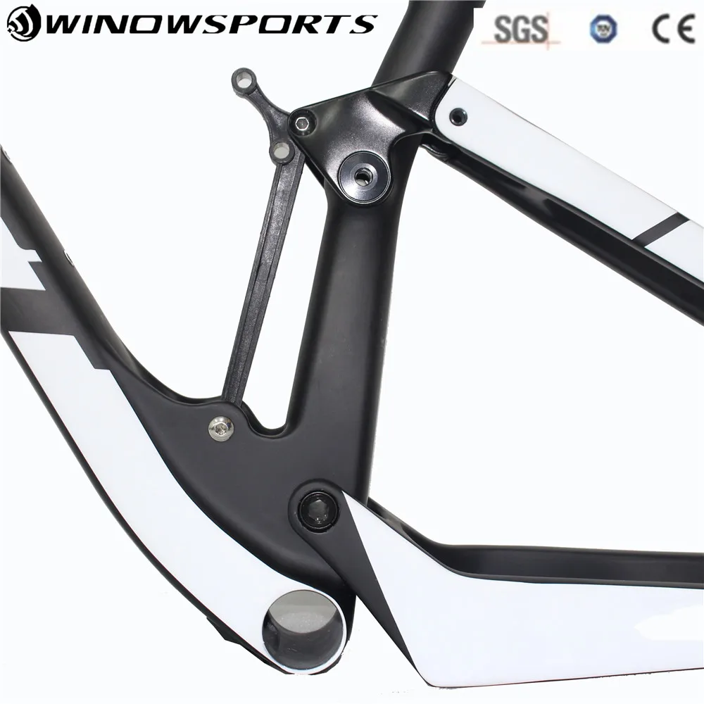 Flash Deal 29er Boost Full Suspension Carbon Mountain Bike XC MTB Frameset carbon suspension frame disc 2018 29er mtb frame 4 Flash Deal 29er Boost Full Suspension Carbon Mountain Bike XC MTB Frameset carbon suspension frame disc 2018 29er mtb frame 4