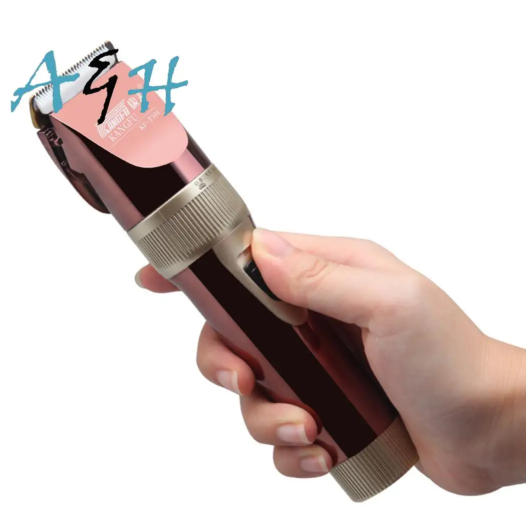 

Cordless Rechargeable Electric Hair Clipper Shaver 1500mAh 5W Trimmer Home Pink Salon 220V Tool