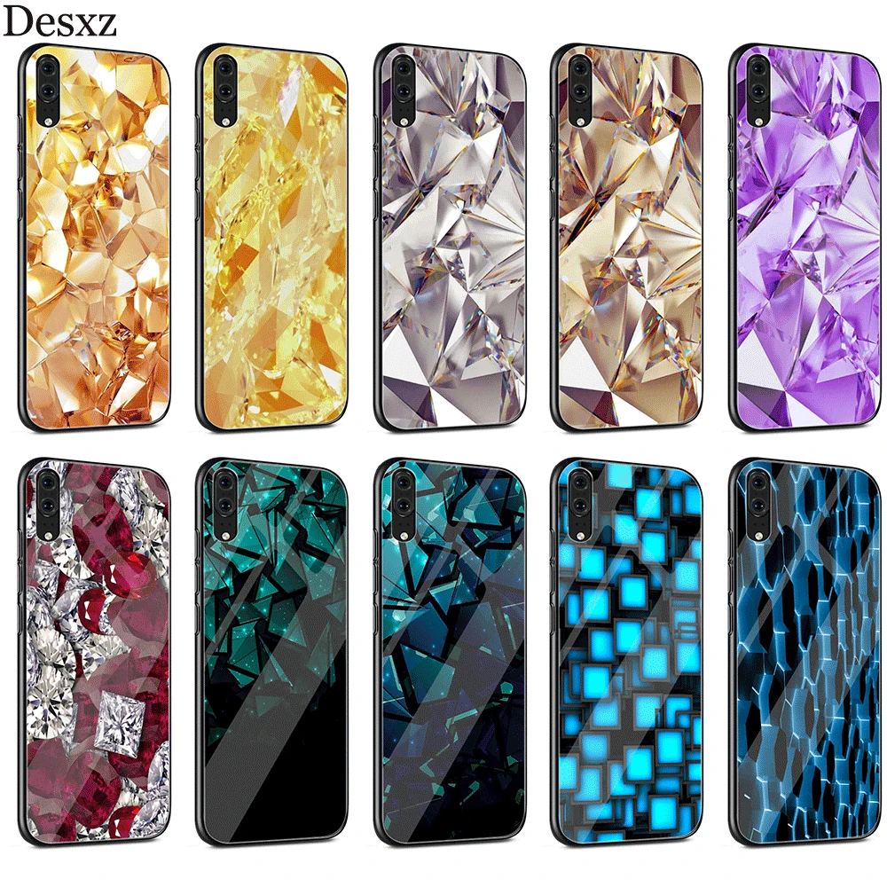 Чехол из хрустального стекла Desxz Diamantes для Huawei P10 P20 Lite Pro P Smart Mate 10 20 Y6 Y9 Honor 7A 8X9 |