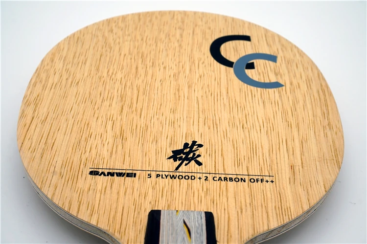 Sanwei CC ST ручка 5+ 2 углерода OFF++ настольный теннис лезвие из углеродного волокна ракетка для пинг понга